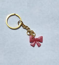Bow Keychain- Pink