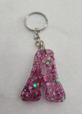 A 'Groovy' Keychain- Dark Pink