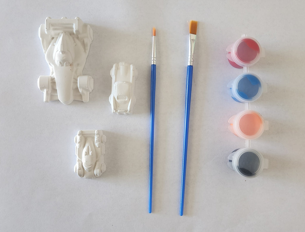 Race Car Painting Set- 3Pc