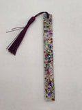 Small Bookmark- Rainbow Glitter