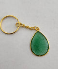 Oval Keychain- Green