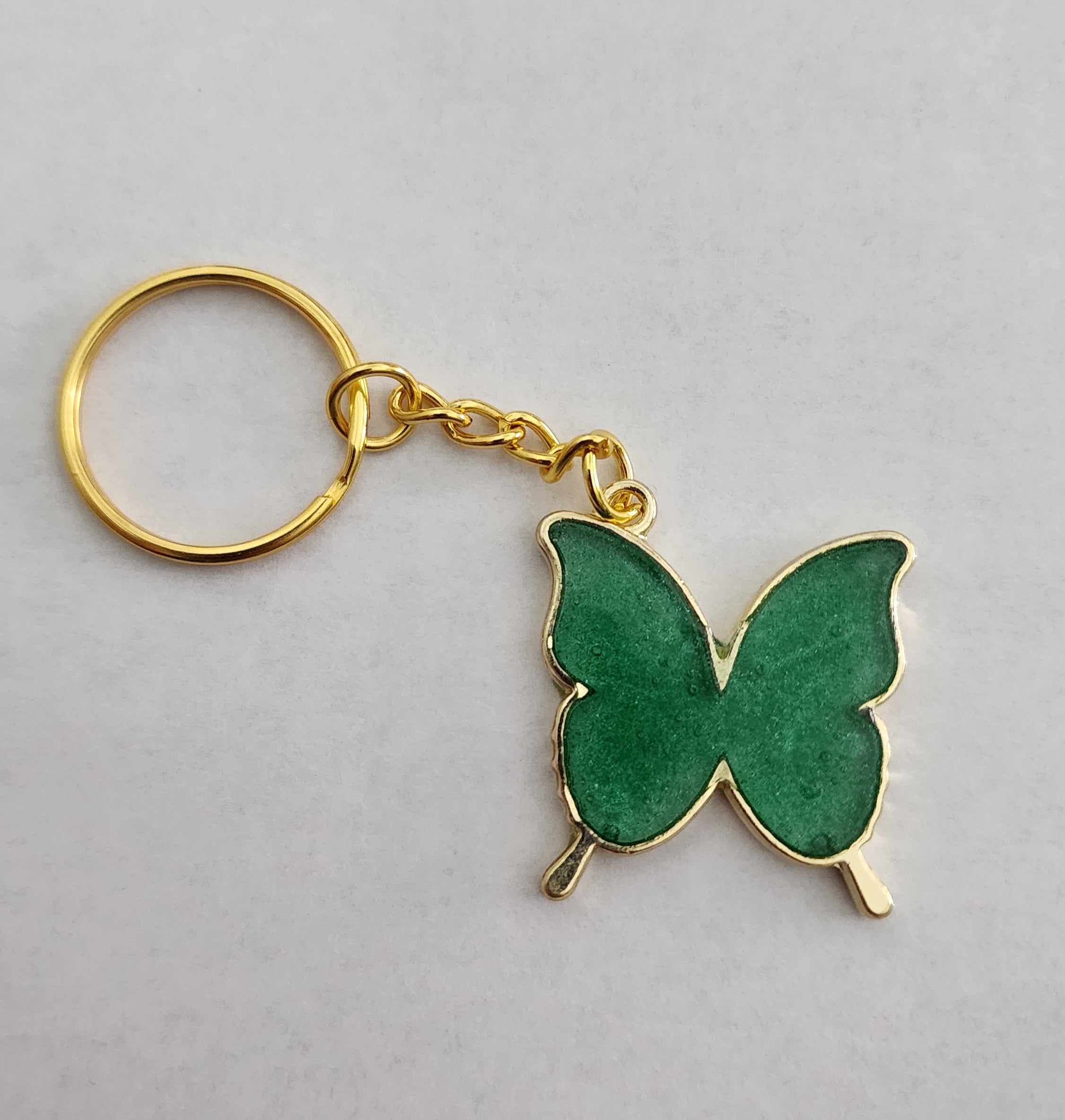 Butterfly Keychain- Green