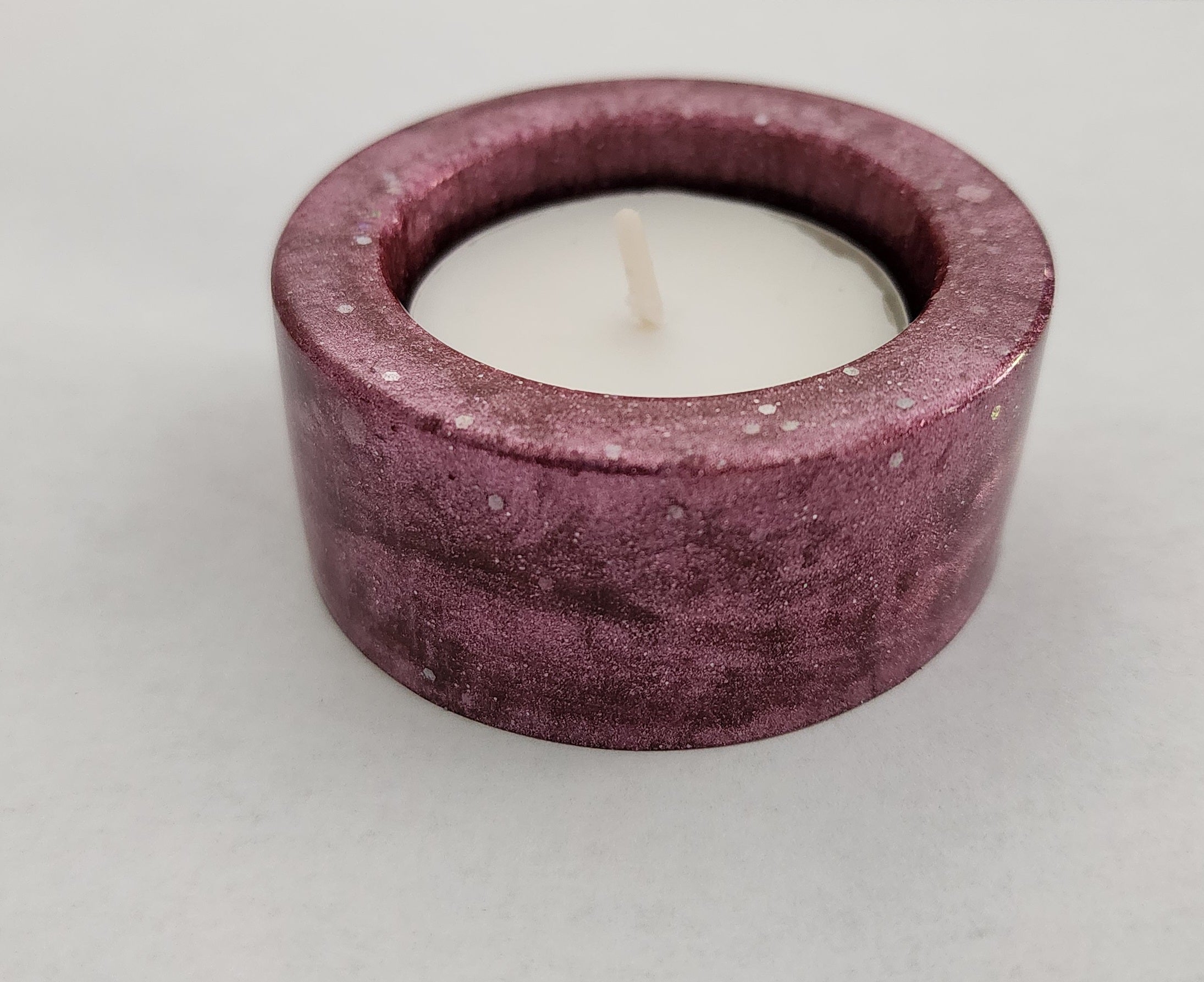 Round Tealight Candle Holder- Rose Gold