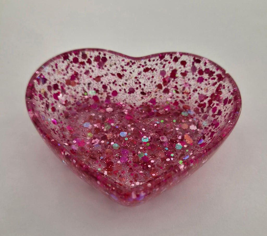 Jewelry Holder- Pink Glitter