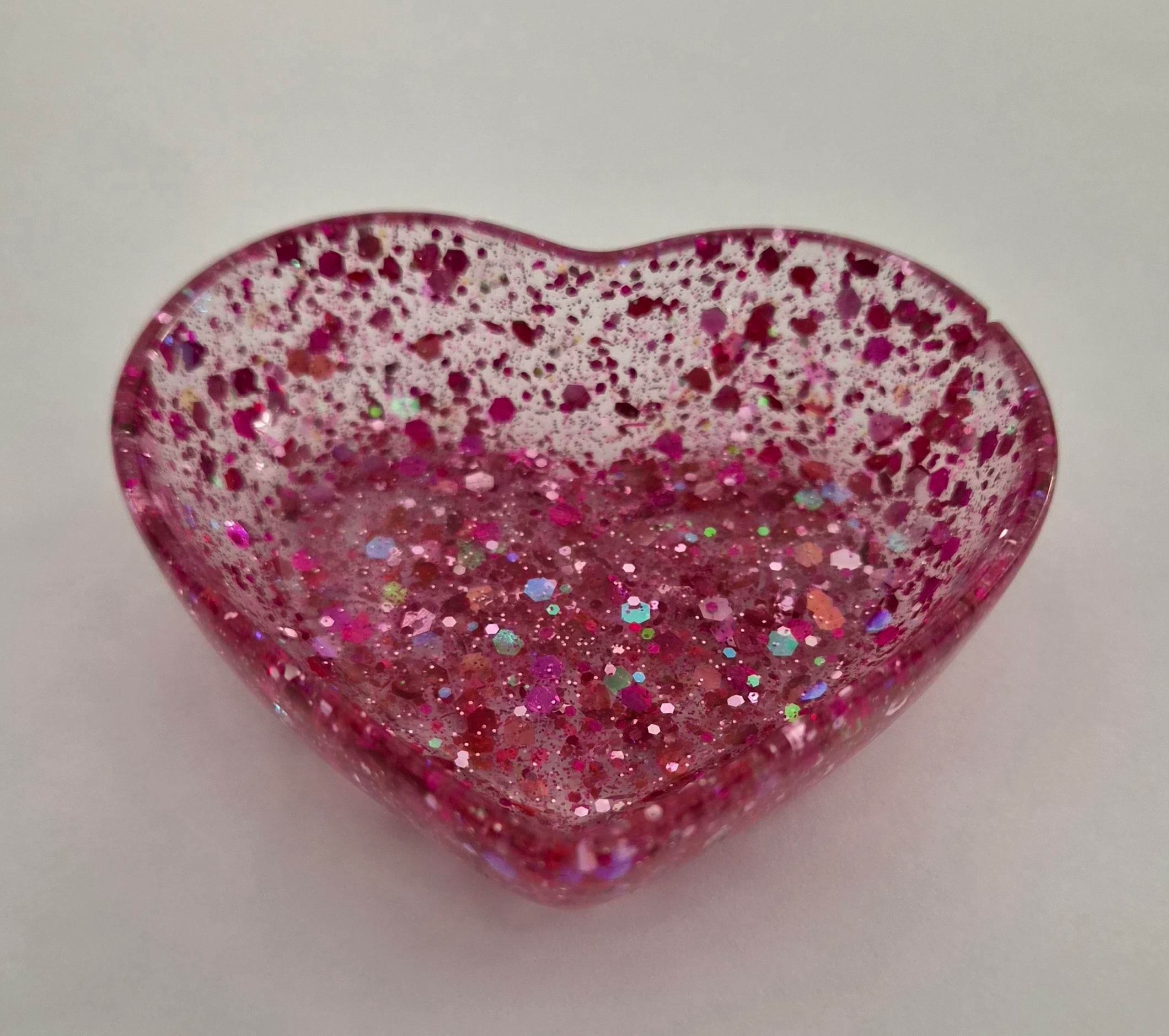 Jewelry Holder- Pink Glitter