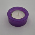 Round Tealight Candle Holder- Purple