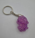 Jellyfish Keychain- Pink with Glitter