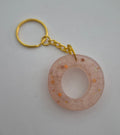 O Keychain- Peach