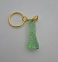 I 'Groovy' Keychain- Light Green