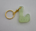 L' Groovy' Keychain- Light Yellow