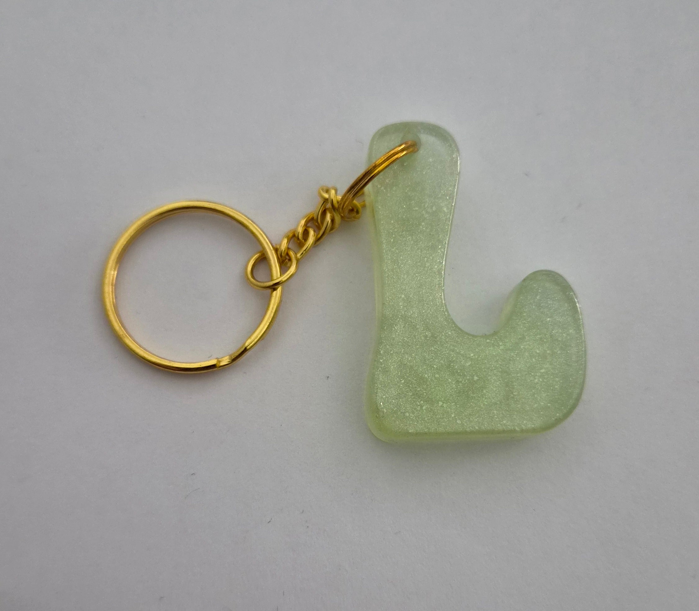 L' Groovy' Keychain- Light Yellow